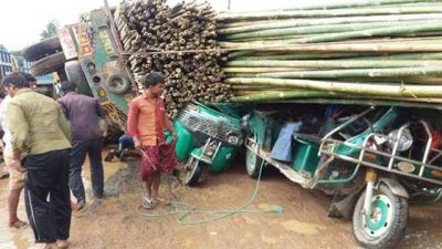 Truck accident in Ukhiya, Cox's bazar .