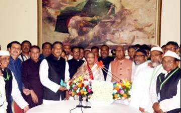 Sheikh Hasina with Khalek, Hasina and khalek, Khulna meyor,