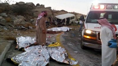 9 died at bus accident in Saudi